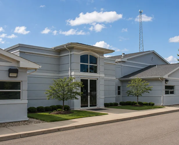 Roe-Comm headquarters in Portage, Michigan